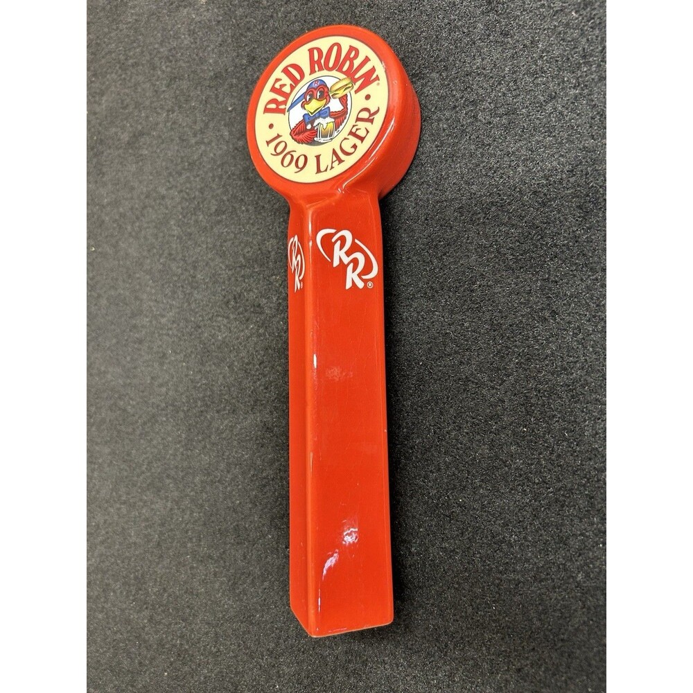 Red Robin Burger Restaurant 1969 Lager Beer Tap Handle 10" Collectable B-18 - Picture 7 of 8